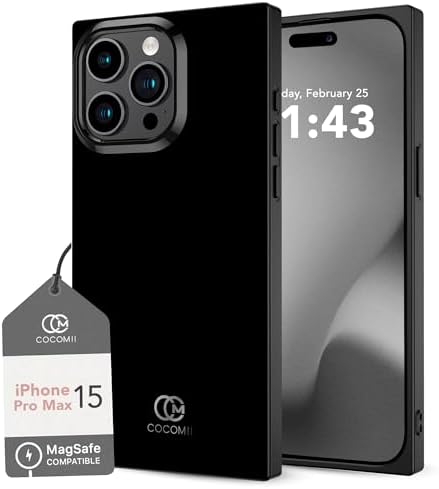 COCOMII Rectangle Case for iPhone 15 Pro Max, Compatible with MagSafe, Ocean Odyssey