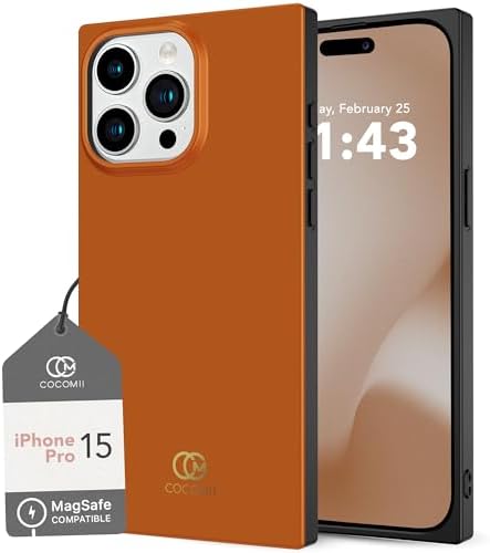 COCOMII Rectangle Case for iPhone 15 Pro Max, Compatible with MagSafe, Ocean Odyssey