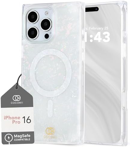COCOMII Rectangle Case for iPhone 15 Pro Max, Compatible with MagSafe, Ocean Odyssey