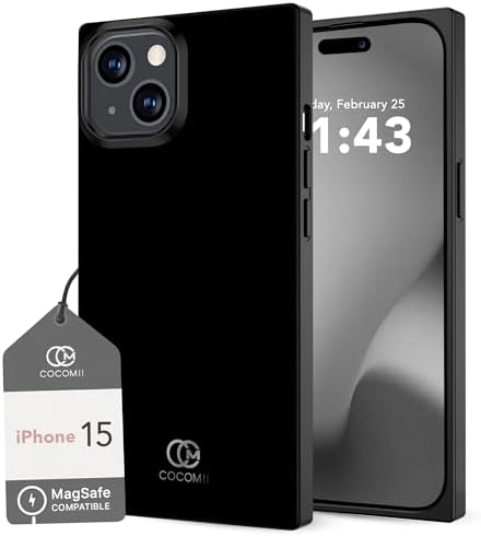 COCOMII Rectangle Case for iPhone 15 Pro Max, Compatible with MagSafe, Ocean Odyssey