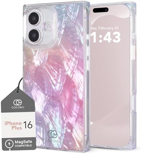 COCOMII Rectangle Case for iPhone 15 Pro Max, Compatible with MagSafe, Ocean Odyssey