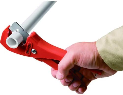 RIDGID 23488 Model PC-1250 Single Stroke Plastic Pipe and Tubing Cutter, 1/8-inch to 1-5/8-inch Pipe Cutter