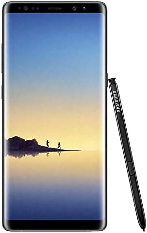 Samsung Galaxy Note 8, 64GB, Midnight Black - Fully Unlocked (Renewed)