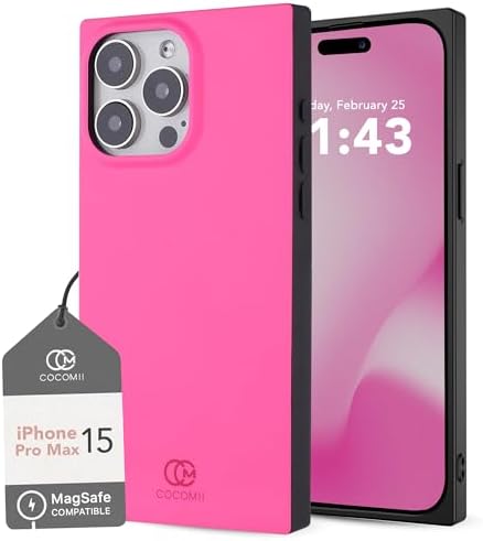 COCOMII Rectangle Case for iPhone 15 Pro Max, Compatible with MagSafe, Ocean Odyssey