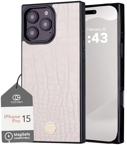 COCOMII Rectangle Case for iPhone 15 Pro Max, Compatible with MagSafe, Ocean Odyssey