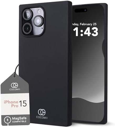 COCOMII Rectangle Case for iPhone 15 Pro Max, Compatible with MagSafe, Ocean Odyssey