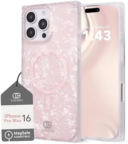 COCOMII Rectangle Case for iPhone 15 Pro Max, Compatible with MagSafe, Ocean Odyssey