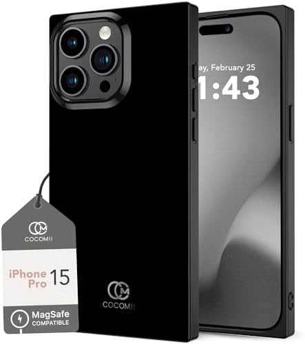 COCOMII Rectangle Case for iPhone 15 Pro Max, Compatible with MagSafe, Ocean Odyssey