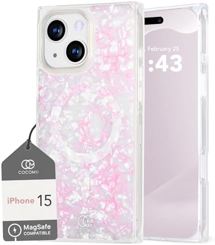 COCOMII Rectangle Case for iPhone 15 Pro Max, Compatible with MagSafe, Ocean Odyssey
