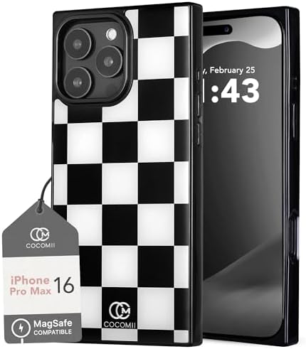 COCOMII Rectangle Case for iPhone 15 Pro Max, Compatible with MagSafe, Ocean Odyssey