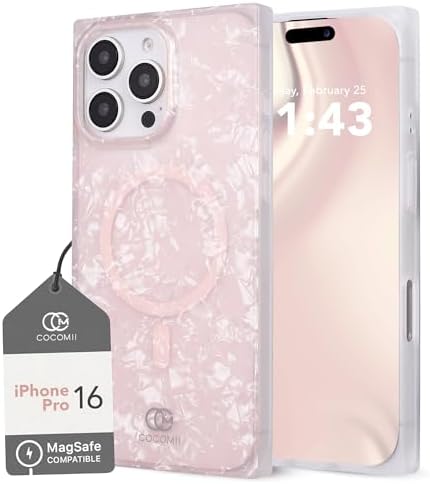 COCOMII Rectangle Case for iPhone 15 Pro Max, Compatible with MagSafe, Ocean Odyssey