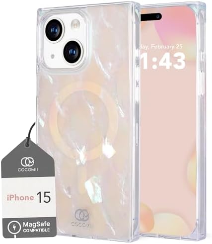COCOMII Rectangle Case for iPhone 15 Pro Max, Compatible with MagSafe, Ocean Odyssey