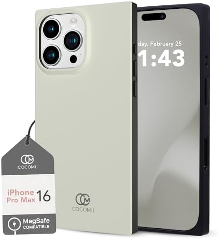 COCOMII Rectangle Case for iPhone 15 Pro Max, Compatible with MagSafe, Ocean Odyssey