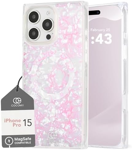 COCOMII Rectangle Case for iPhone 15 Pro Max, Compatible with MagSafe, Ocean Odyssey
