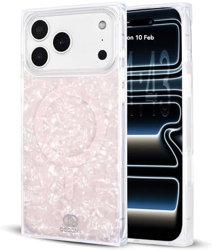 COCOMII Rectangle Case for iPhone 15 Pro Max, Compatible with MagSafe, Ocean Odyssey