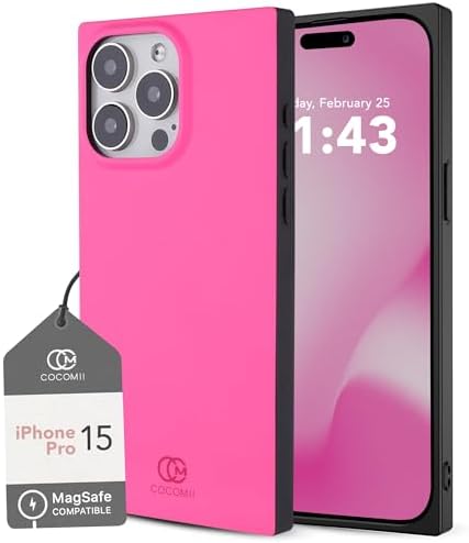 COCOMII Rectangle Case for iPhone 15 Pro Max, Compatible with MagSafe, Ocean Odyssey