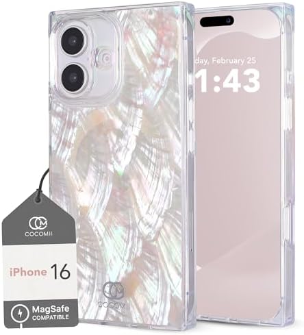 COCOMII Rectangle Case for iPhone 15 Pro Max, Compatible with MagSafe, Ocean Odyssey
