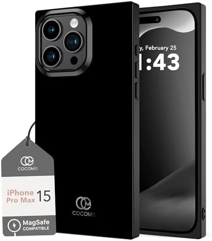 COCOMII Rectangle Case for iPhone 15 Pro Max, Compatible with MagSafe, Ocean Odyssey
