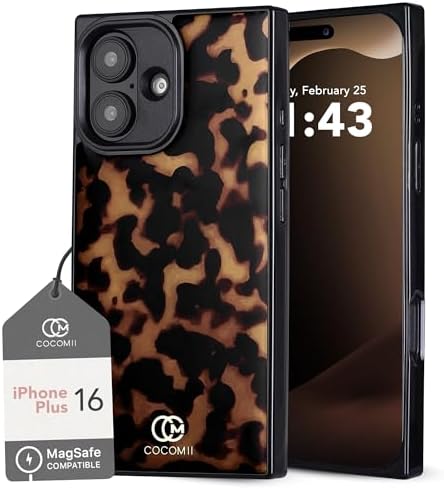 COCOMII Rectangle Case for iPhone 15 Pro Max, Compatible with MagSafe, Ocean Odyssey