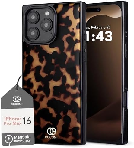 COCOMII Rectangle Case for iPhone 15 Pro Max, Compatible with MagSafe, Ocean Odyssey
