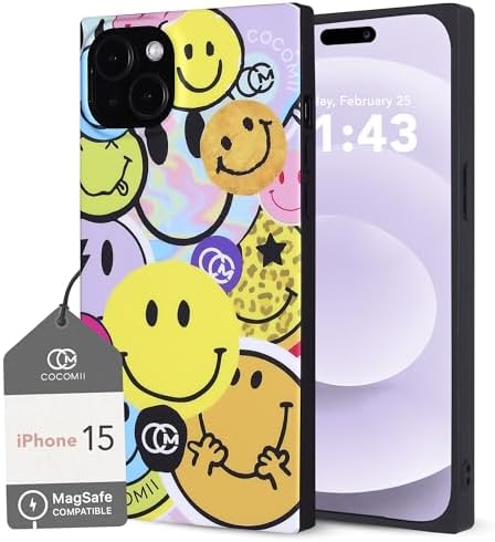 COCOMII Rectangle Case for iPhone 15 Pro Max, Compatible with MagSafe, Ocean Odyssey