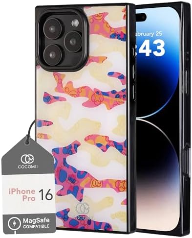 COCOMII Rectangle Case for iPhone 15 Pro Max, Compatible with MagSafe, Ocean Odyssey