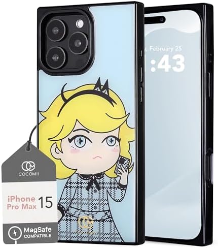 COCOMII Rectangle Case for iPhone 15 Pro Max, Compatible with MagSafe, Ocean Odyssey