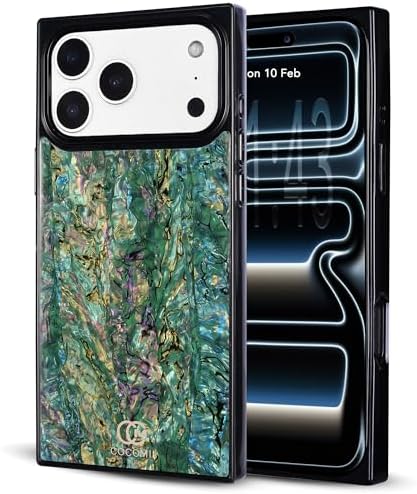 COCOMII Rectangle Case for iPhone 15 Pro Max, Compatible with MagSafe, Ocean Odyssey