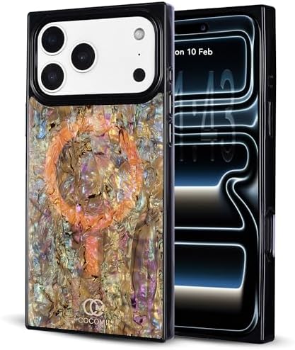 COCOMII Rectangle Case for iPhone 15 Pro Max, Compatible with MagSafe, Ocean Odyssey