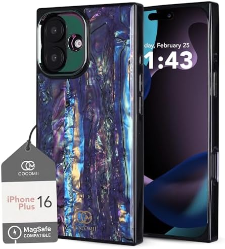 COCOMII Rectangle Case for iPhone 15 Pro Max, Compatible with MagSafe, Ocean Odyssey