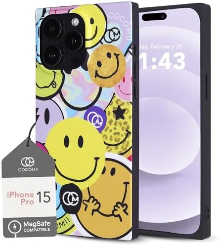 COCOMII Rectangle Case for iPhone 15 Pro Max, Compatible with MagSafe, Ocean Odyssey