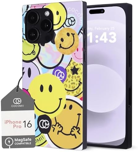 COCOMII Rectangle Case for iPhone 15 Pro Max, Compatible with MagSafe, Ocean Odyssey