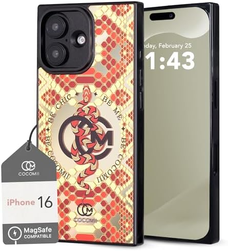 COCOMII Rectangle Case for iPhone 15 Pro Max, Compatible with MagSafe, Ocean Odyssey