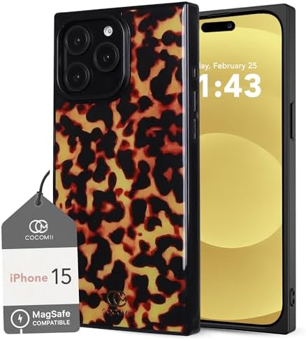 COCOMII Rectangle Case for iPhone 15 Pro Max, Compatible with MagSafe, Ocean Odyssey