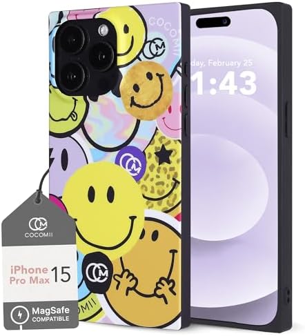 COCOMII Rectangle Case for iPhone 15 Pro Max, Compatible with MagSafe, Ocean Odyssey