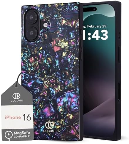 COCOMII Rectangle Case for iPhone 15 Pro Max, Compatible with MagSafe, Ocean Odyssey