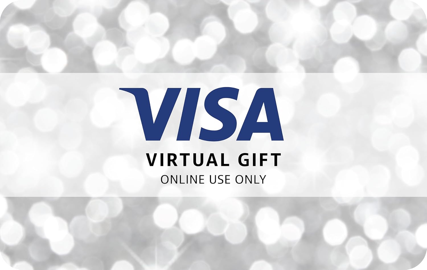 Visa Virtual eGift Card - $100 (plus $5.95 Purchase Fee) | For Online Use Only