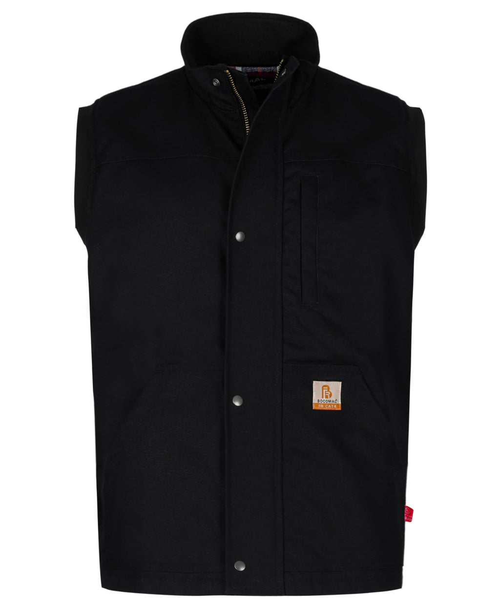 BOCOMAL FR Jacket Insulated Flame Resistant Duck Hooded Coat Outwear&Vest Light Water Repellent and Oil Resistant.