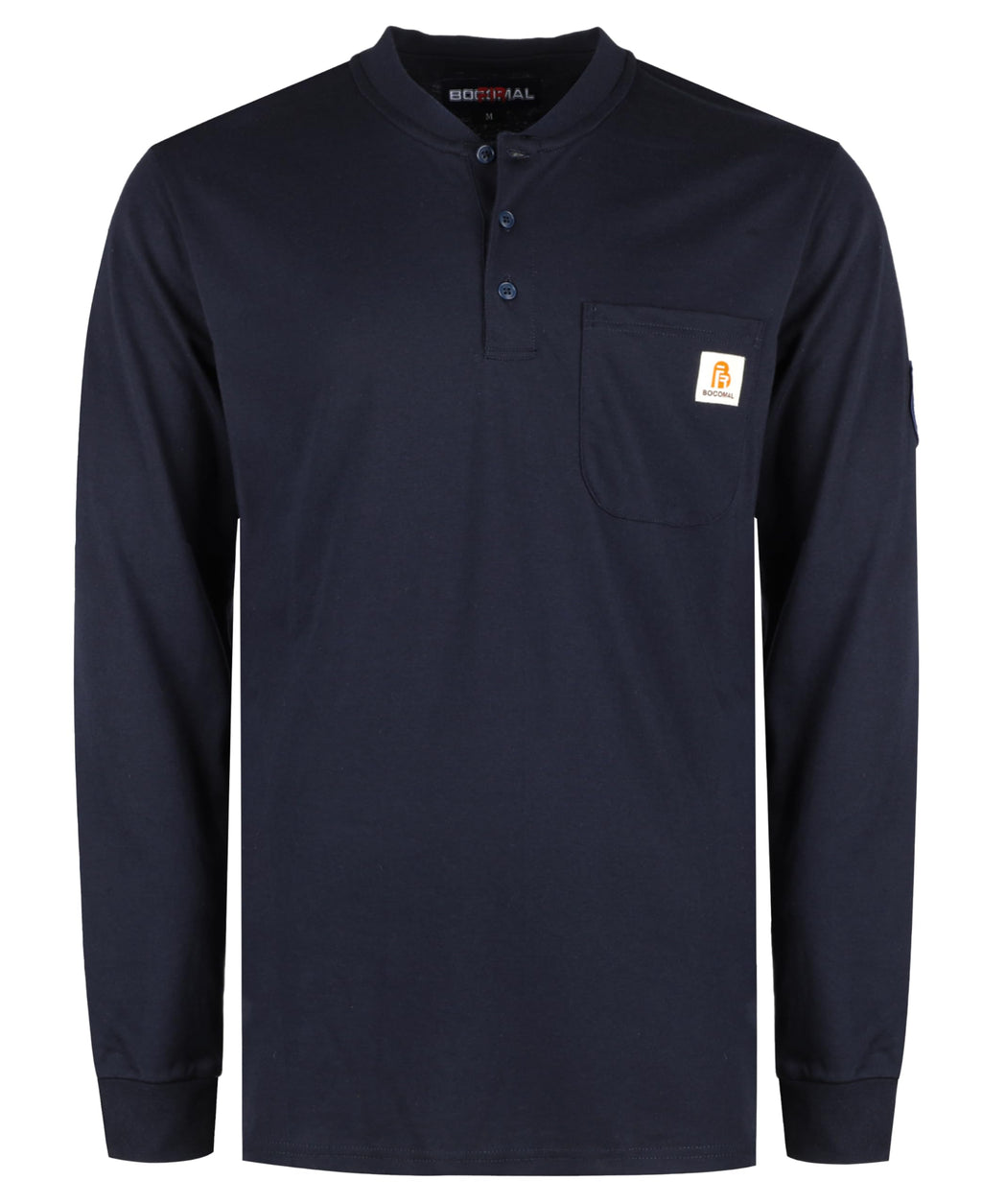 BOCOMAL FR Shirts Flame Resistant Shirt 5.5oz 100% Cotton Light Weight CAT2 Fire Retardant Henley Shirts