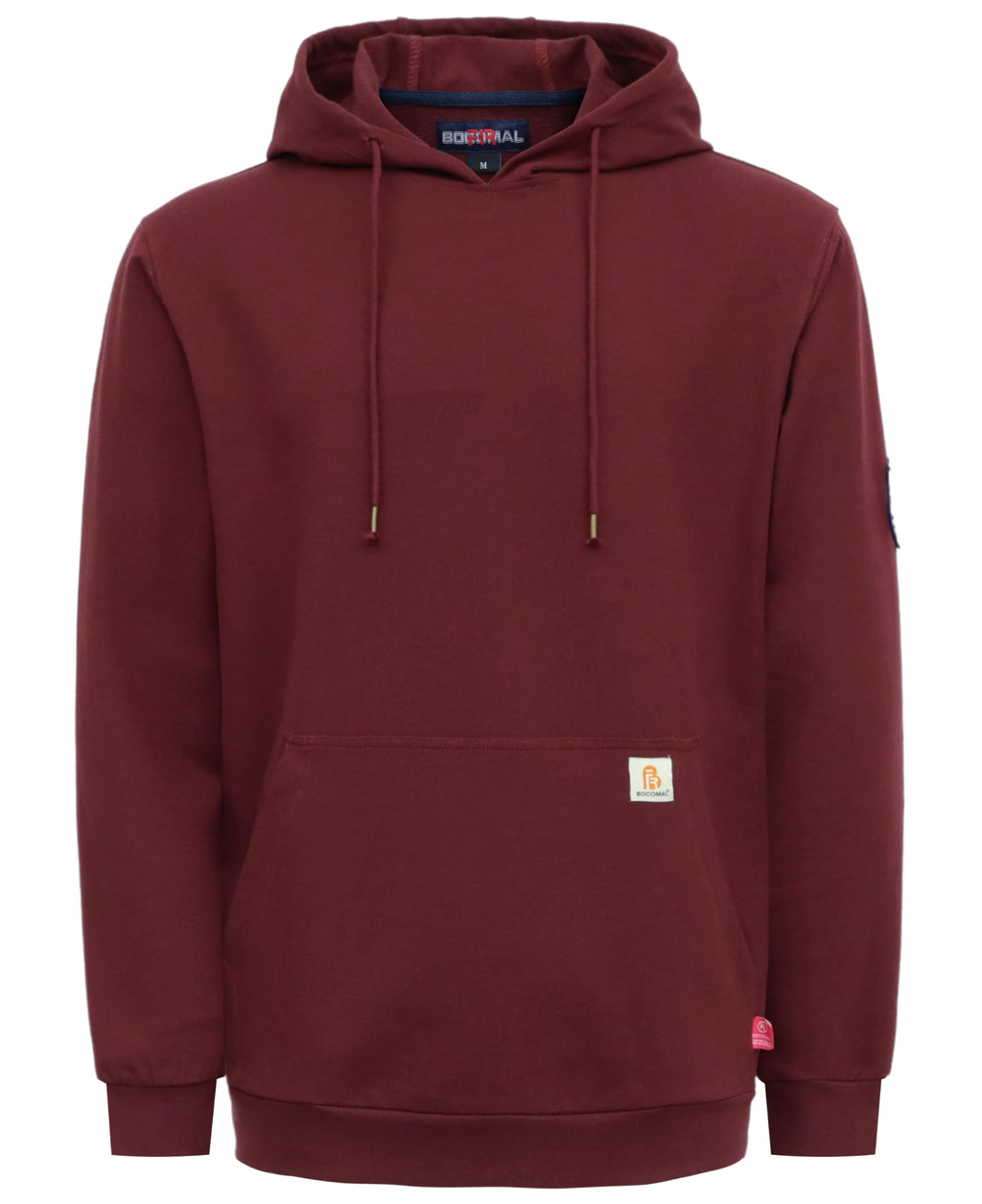 BOCOMAL FR Hoodie Pullover Idea for Summer 7.5oz Lightweight Cotton Flame Resistant Sweatshirt (Non Fleece)