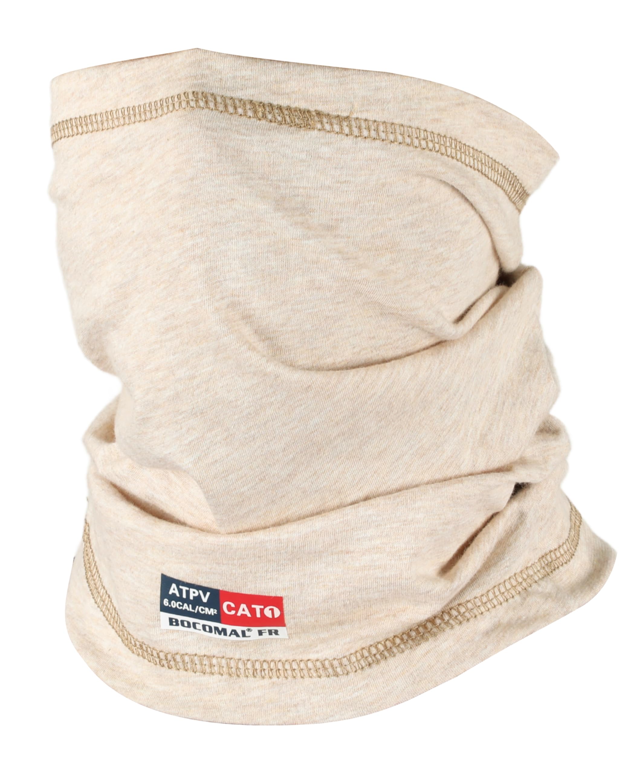 BOCOMAL FR Neck Gaiter Face Mask for Summer 4oz EX Lightweight Flame Resistant Welding Hood-CAT1