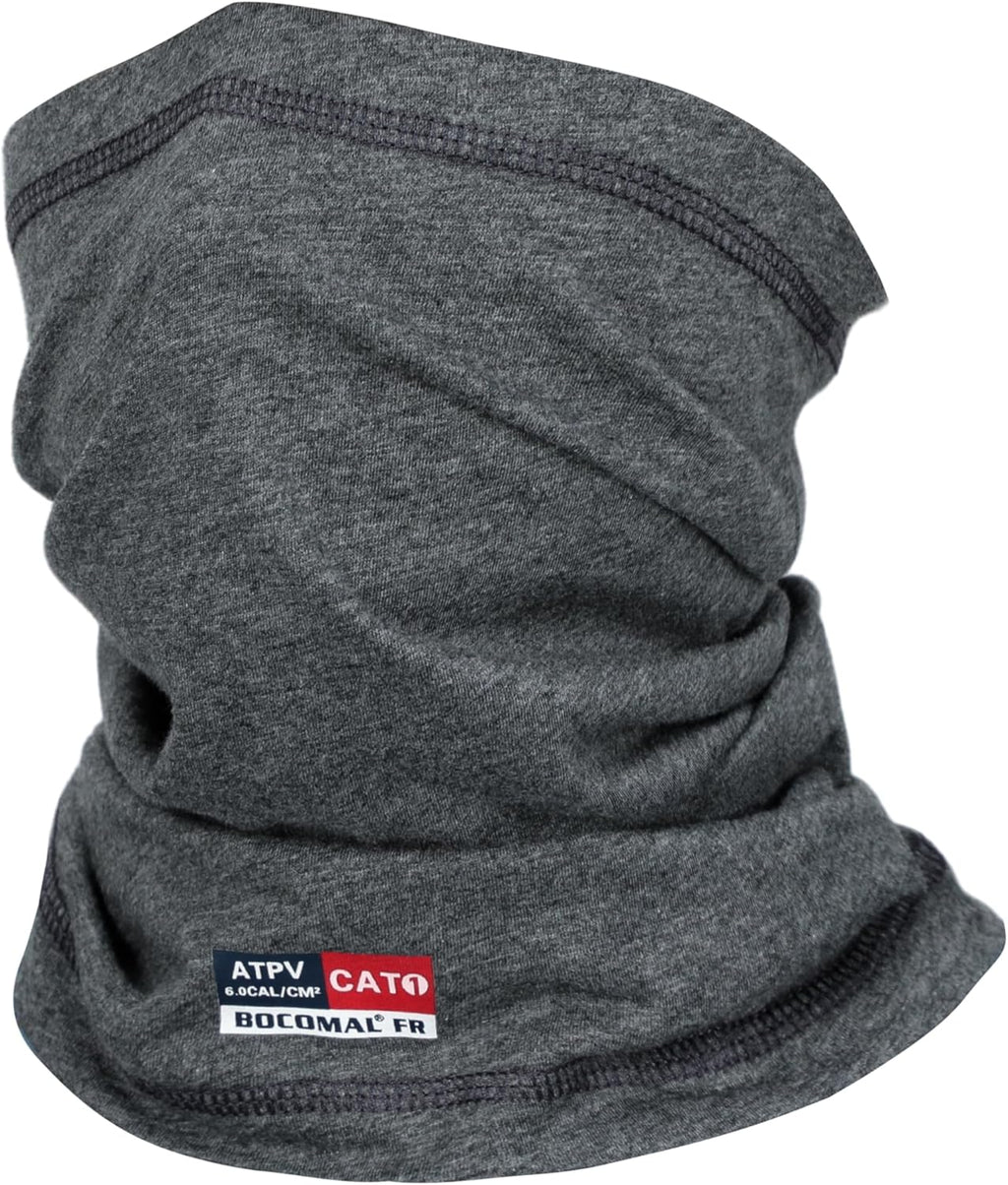 BOCOMAL FR Neck Gaiter Face Mask for Summer 4oz EX Lightweight Flame Resistant Welding Hood-CAT1