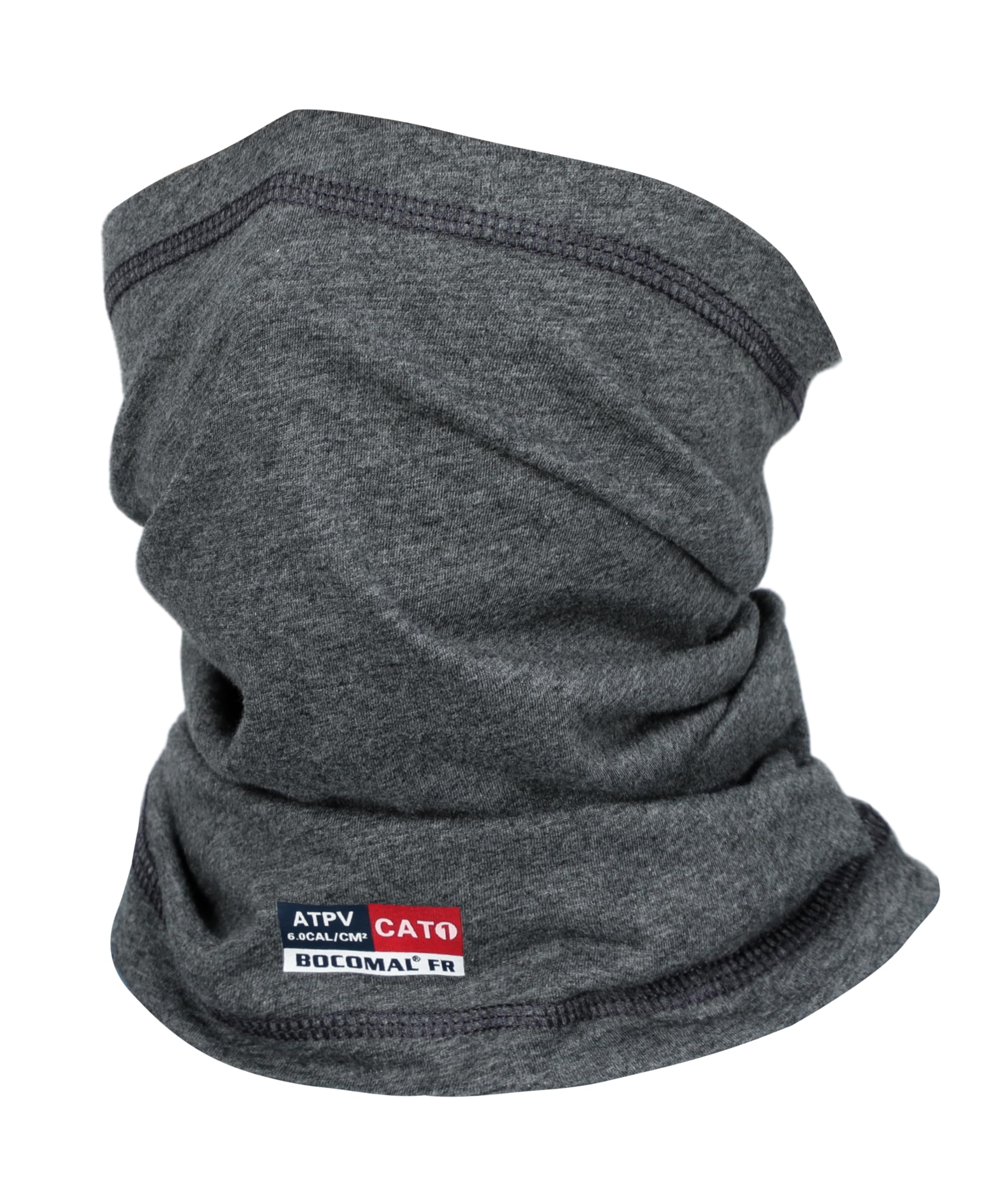 BOCOMAL FR Neck Gaiter Face Mask for Summer 4oz EX Lightweight Flame Resistant Welding Hood-CAT1