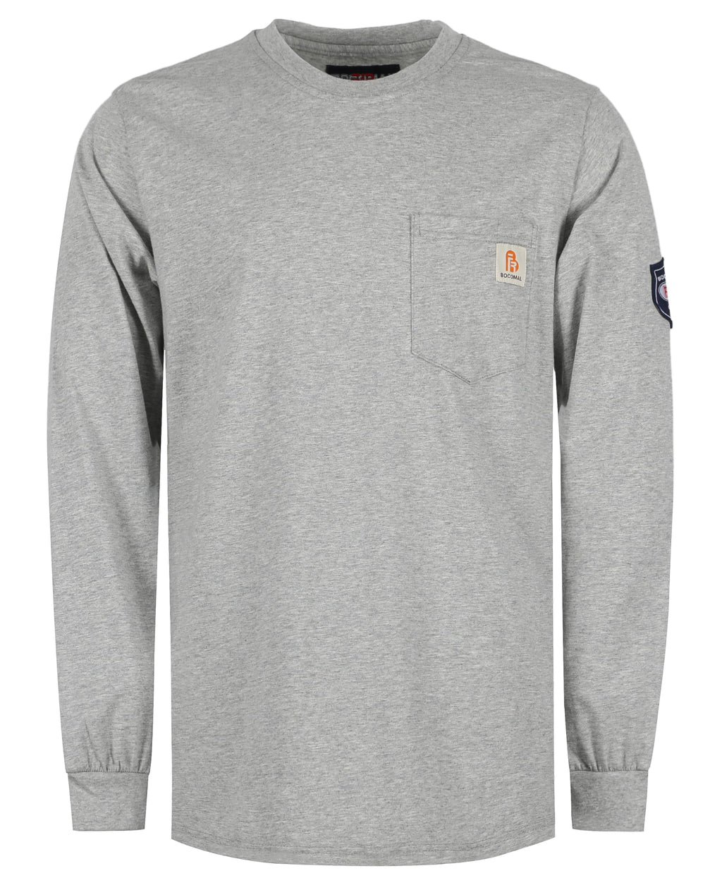 BOCOMAL FR Shirts Lightweight Classic Crew Long Sleeve Fire Resistant Shirt CAT2