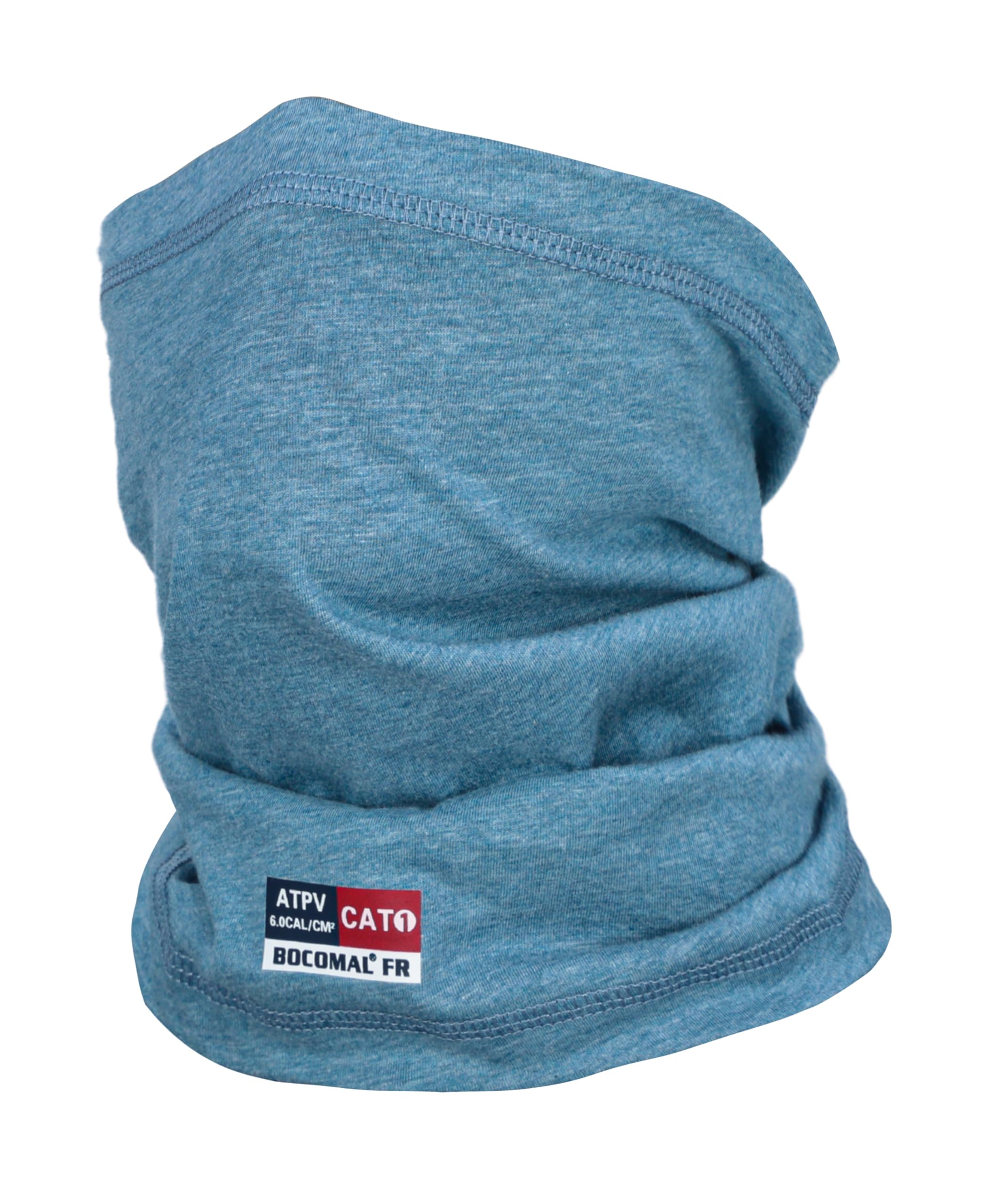 BOCOMAL FR Neck Gaiter Face Mask for Summer 4oz EX Lightweight Flame Resistant Welding Hood-CAT1