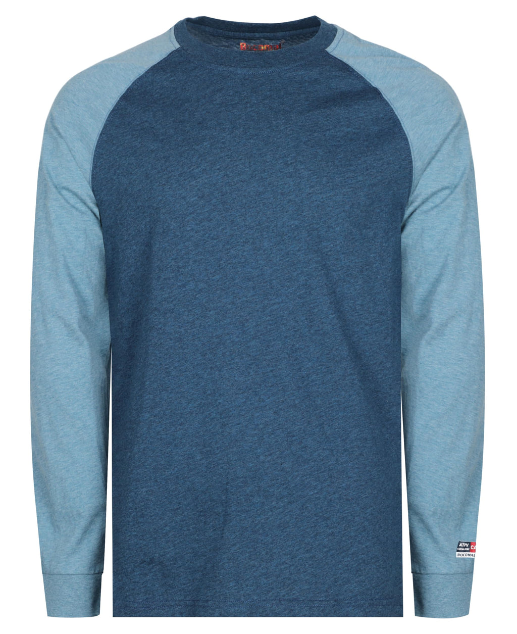 BOCOMAL FR Shirts for Summer 4oz EX Light Weight Flame Resistant Base Layer CAT1 Fire Retardant Crew Shirt
