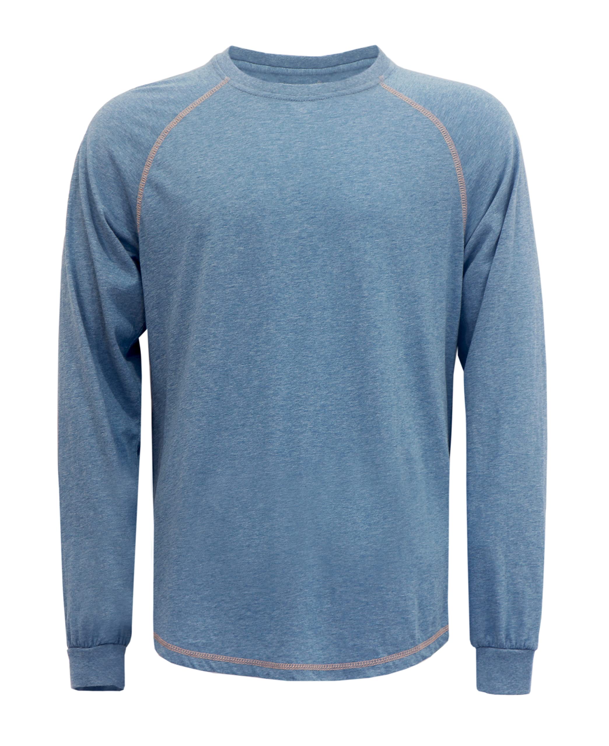 BOCOMAL FR Shirts for Summer 4oz EX Light Weight Flame Resistant Base Layer CAT1 Fire Retardant Crew Shirt