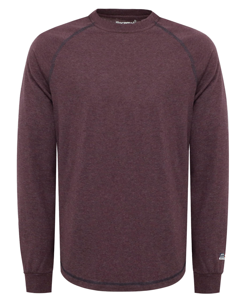 BOCOMAL FR Shirts for Summer 4oz EX Light Weight Flame Resistant Base Layer CAT1 Fire Retardant Crew Shirt