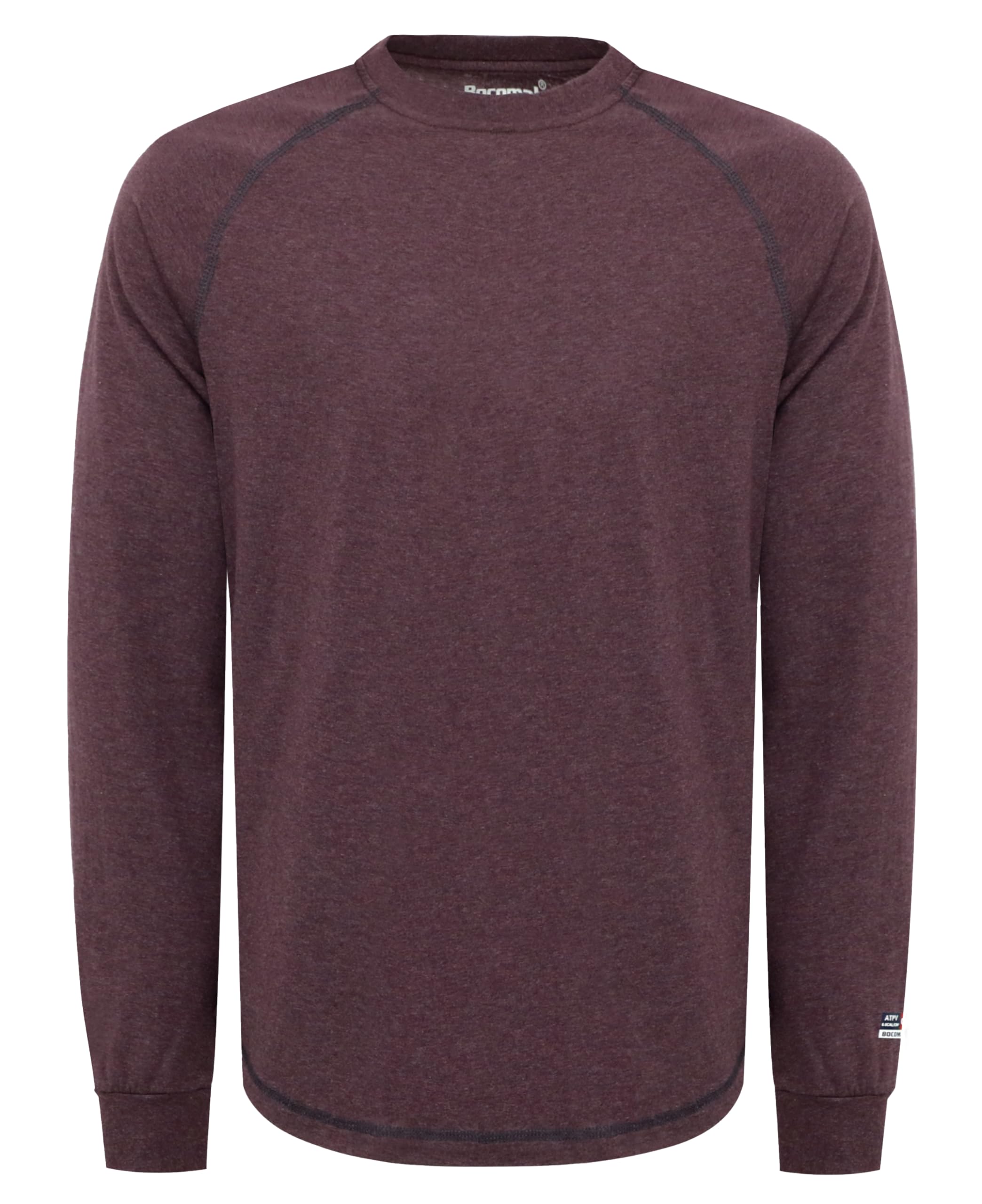 BOCOMAL FR Shirts for Summer 4oz EX Light Weight Flame Resistant Base Layer CAT1 Fire Retardant Crew Shirt