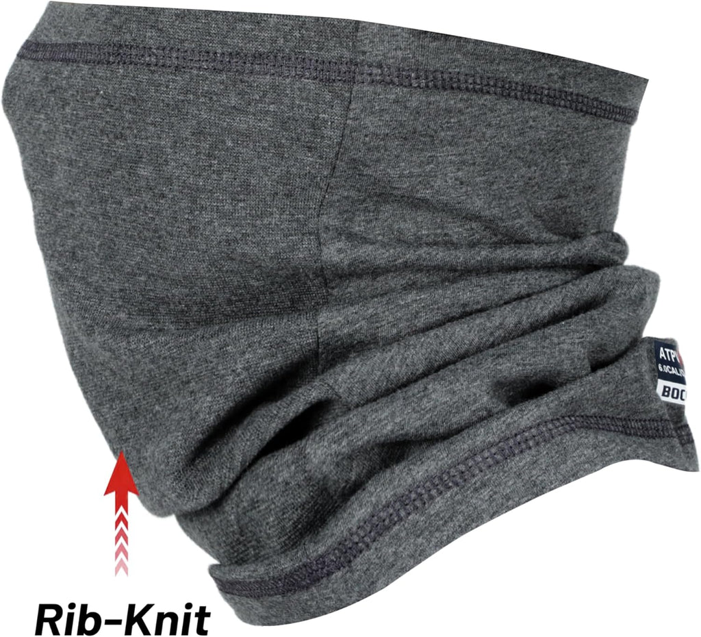 BOCOMAL FR Neck Gaiter Face Mask for Summer 4oz EX Lightweight Flame Resistant Welding Hood-CAT1
